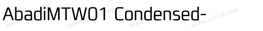 AbadiMTW01 Condensed字体转换 AbadiMTW01 Condensed字体转换